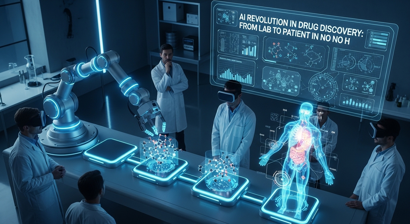Revolusi AI dalam Penemuan Obat: Dari Laboratorium ke Pasien dalam Waktu Singkat